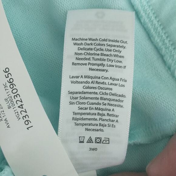 Avia 1/2 Zip Hoodie Jacket Women's Sz XXL Blue Long Sleeve  Sweatshirt Pullover - Picture 12 of 12